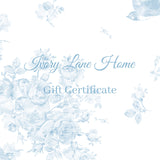 Ivory Lane Home Gift Certificate