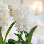 Real Touch Spring Hyacinth Bulb - Ivory Lane Home