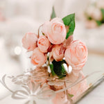 The "Annie" Real Touch Rosebud Bouquet - Ivory Lane Home