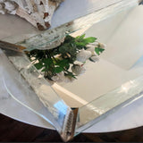 Vintage Art Deco Etched Glass Mirrored Vanity Tray - Ivory Lane Home
