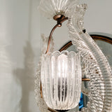 Vintage Art Deco Murano Glass Ceiling Pendant Chandelier Barovier and Toso - Ivory Lane Home