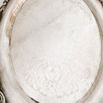 Vintage English Silver Plated Conservatory Tray - Ivory Lane Home