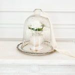 Vintage English Silver Plated Conservatory Tray - Ivory Lane Home