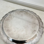 Vintage English Silver Plated Conservatory Tray - Ivory Lane Home