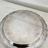 Vintage English Silver Plated Conservatory Tray - Ivory Lane Home