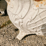 Vintage French Cast Iron Jardinere - Ivory Lane Home