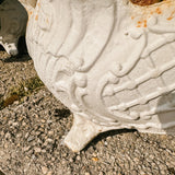 Vintage French Cast Iron Jardinere - Ivory Lane Home