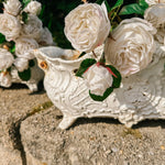 Vintage French Cast Iron Jardinere - Ivory Lane Home