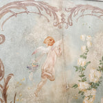 Vintage French Cherub Painted Carousel - Ivory Lane Home