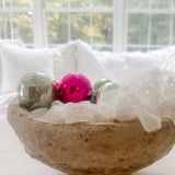 Vintage Paper-Mache Handmade Bowl, Papier-Mache Decorative Bowl - Ivory Lane Home